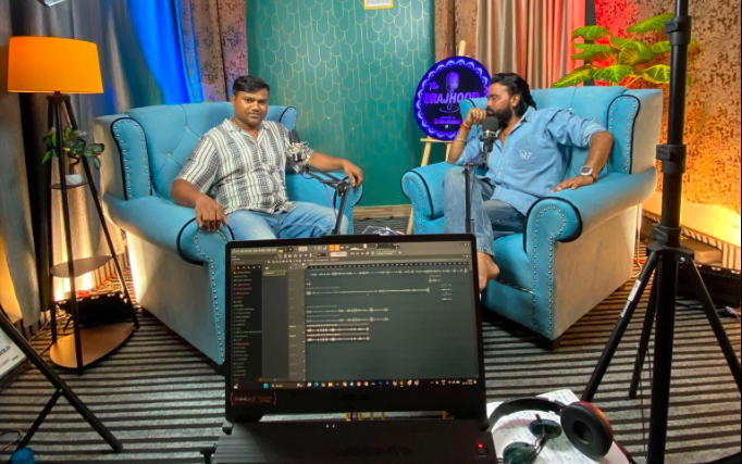 The Brajhood Show - Real Podcast Studio Facility in Agra