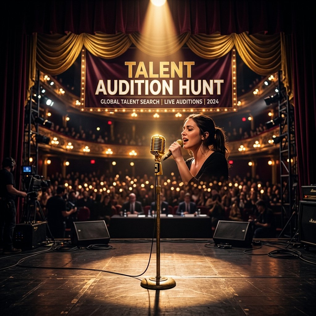 Braj Records Talent Hunt Audition Stage